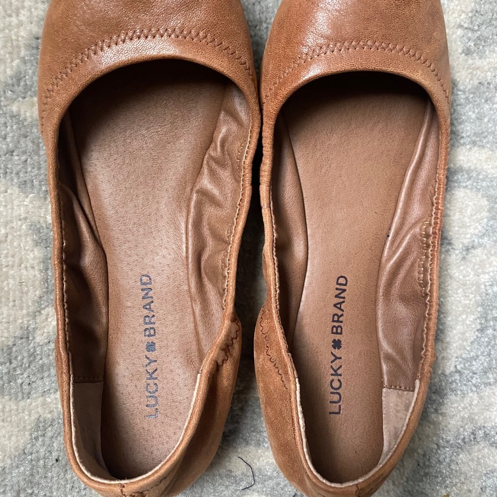 Lucky Brand Womens Emmie Ballet Flat